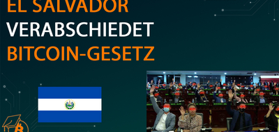 El Salvador verabschiedet Bitcoin Gesetz