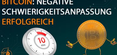 Bitcoin: Größte negative Schwierigkeitsanpassung war erfolgreich