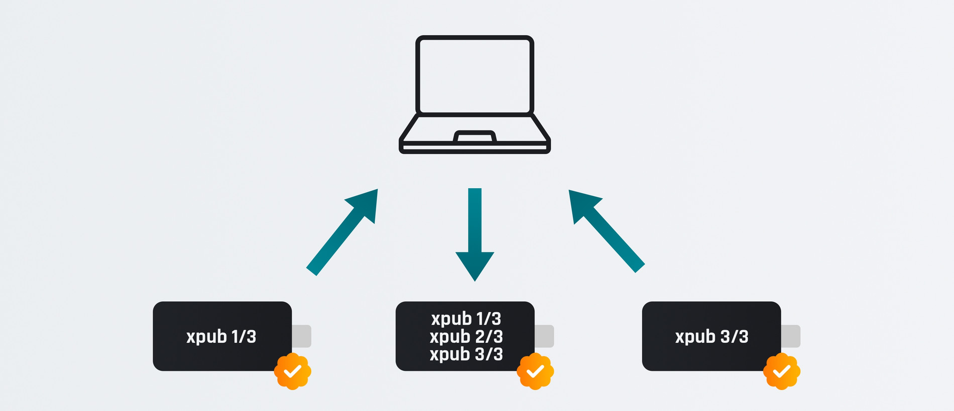 xpub Verifizierung Grafik