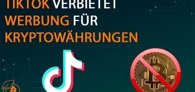 TikTok verbietet Werbung für Kryptowährungen