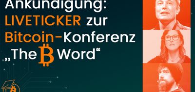 Ankündigung: Liveticker zur ₿Word-Konferenz