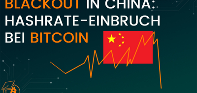 Blackout in China: Hashrate-Einbruch bei Bitcoin