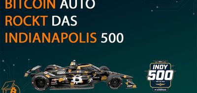 Bitcoin Auto rockt das Indianapolis 500